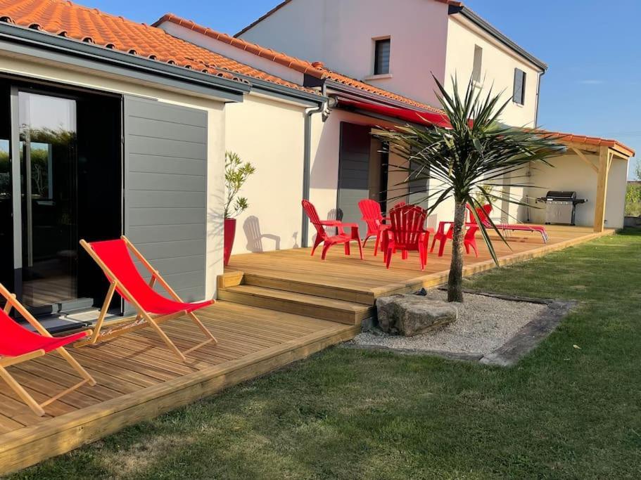 Villa Grand Standing Avec Piscine Proche Nantes La Chapelle-Heulin Экстерьер фото
